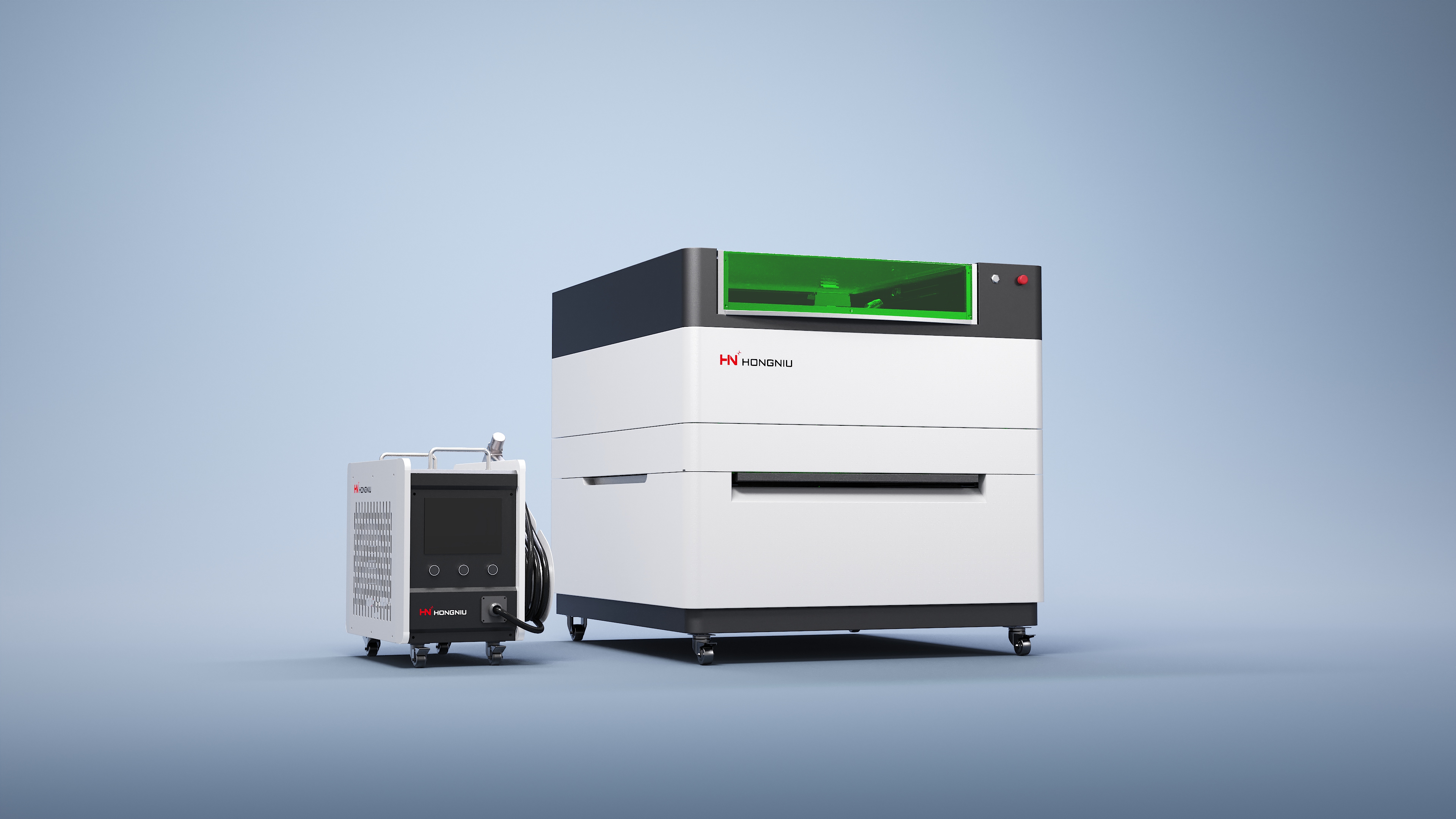 Laser cutting machine，industrial design，