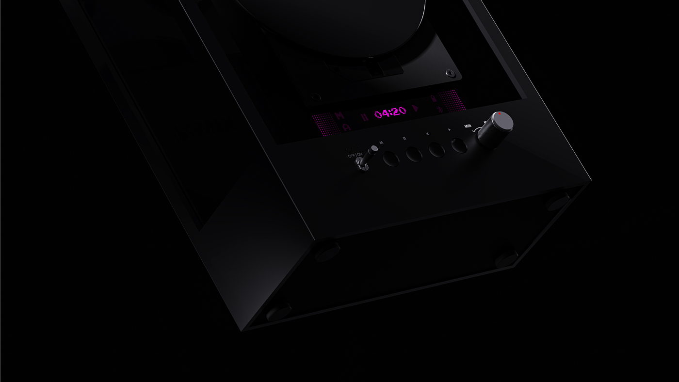industrial design，product design，Appearance design，CD player，CD player，Music Hardware Products，