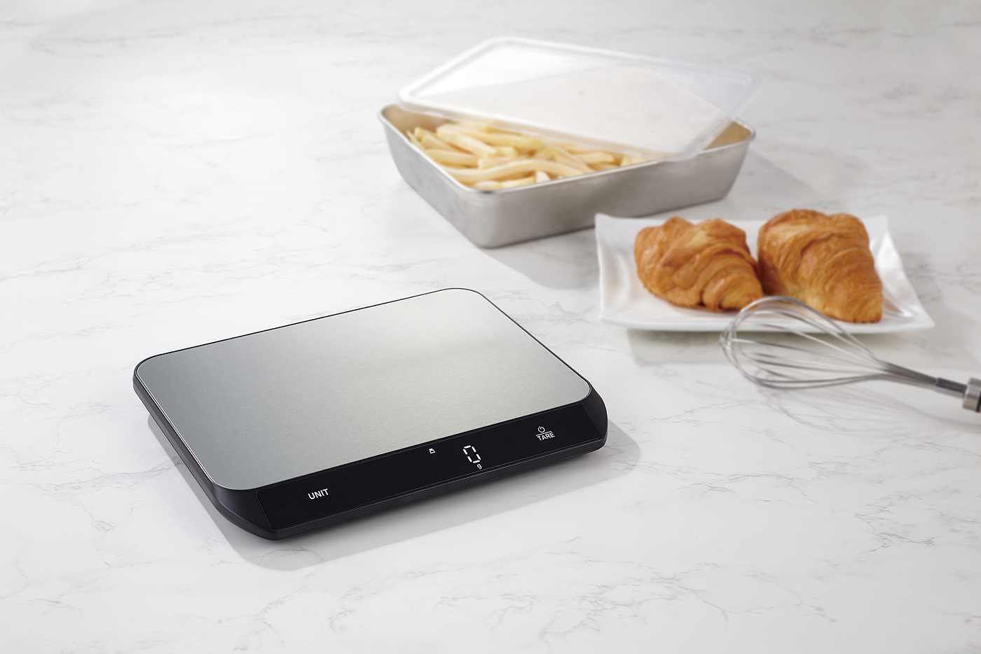 Kitchen-Weighing-Stainless Steel-Textured，