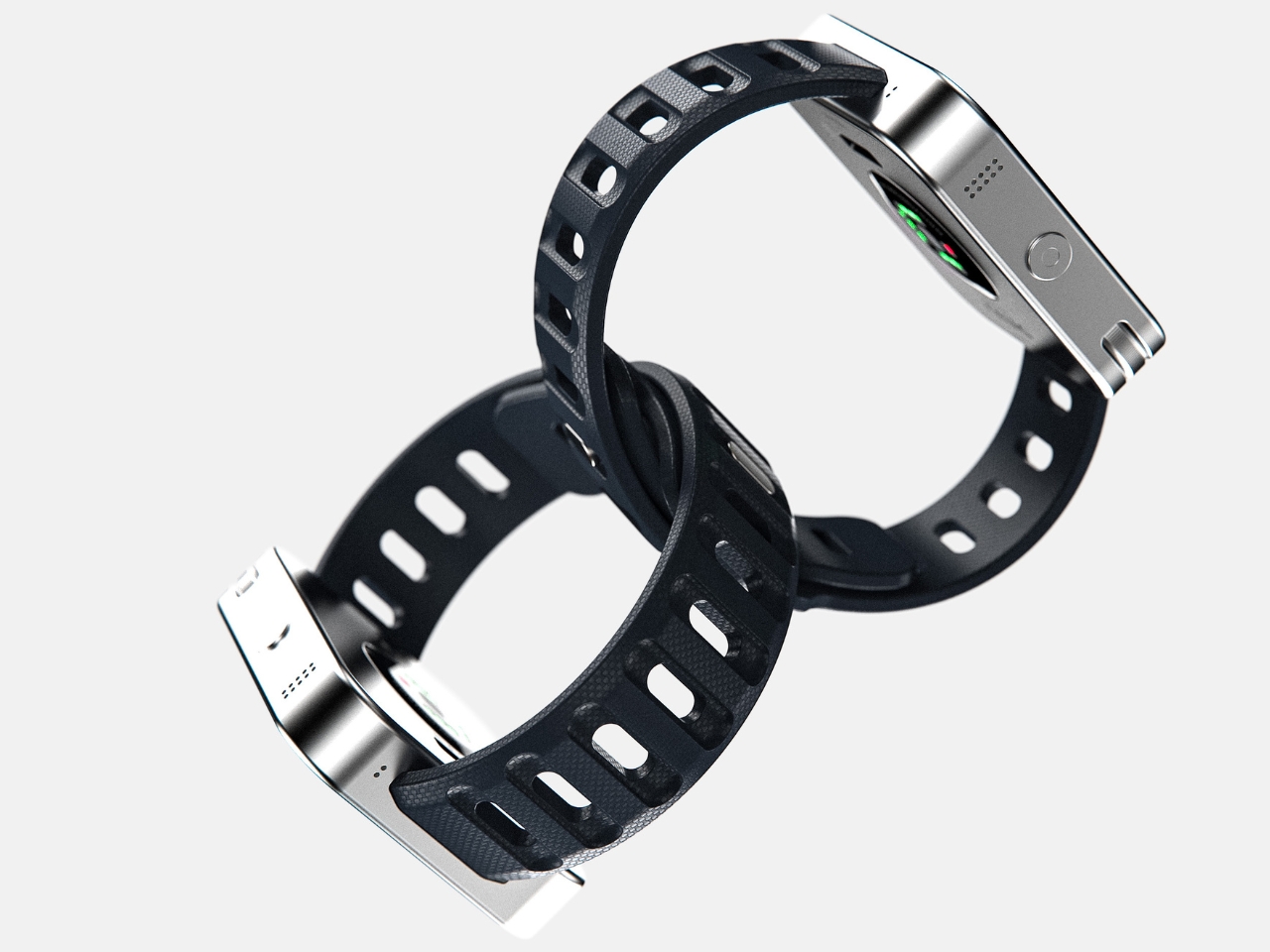 Concept Watch，Electronic ink，Touch wheel，Minimalism，low power consumption，