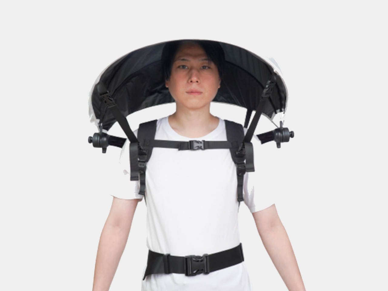 wearing an umbrella，Free your hands，sunshade，Outdoor artifact，Parasol，