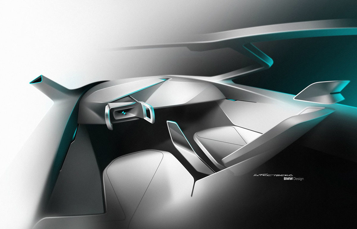 bmw，concept，automobile，industrial design，Interior，