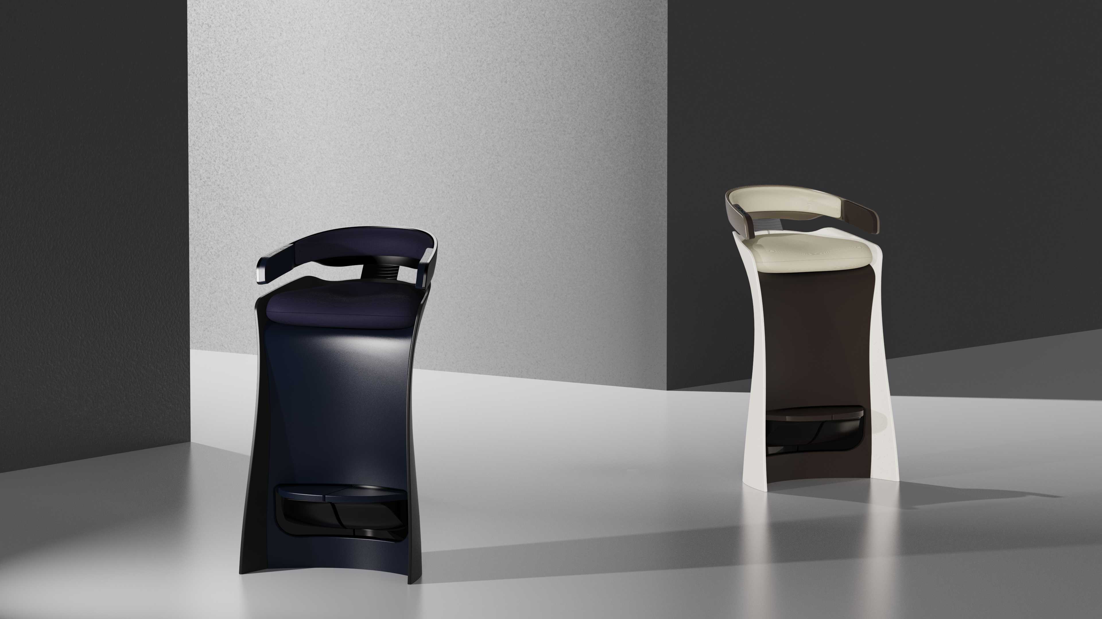 small office , home office，Modern furniture，Future design，