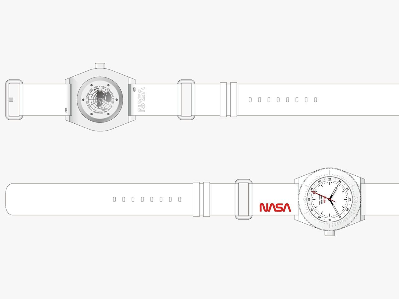 Wrist watch，nova，NASA Aesthetics，Anodic alumina，QSEODESIGN，