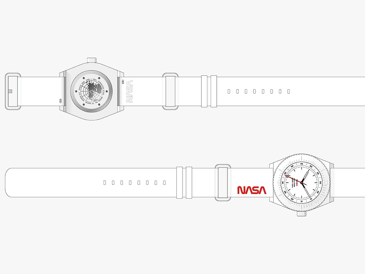 Wrist watch，nova，NASA Aesthetics，Anodic alumina，QSEODESIGN，