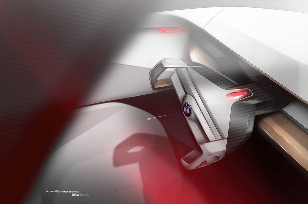 bmw，concept，automobile，industrial design，Interior，