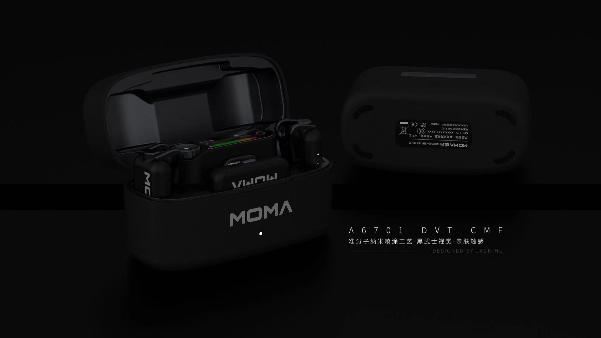 Short video, live broadcast, wireless audio, collar clip microphone，