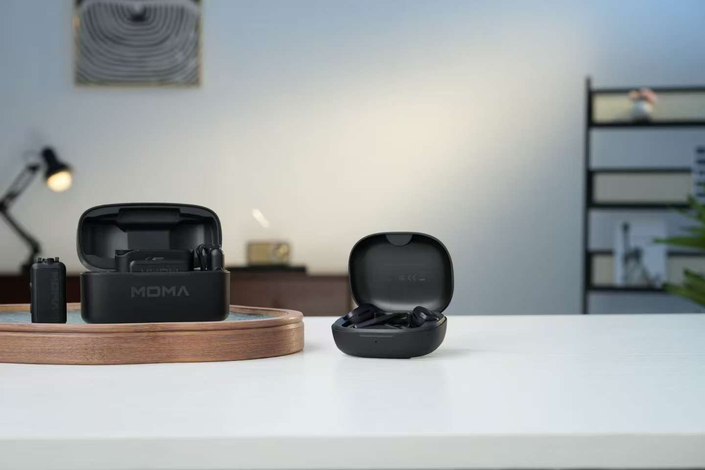 Short video, live broadcast, wireless audio, collar clip microphone，