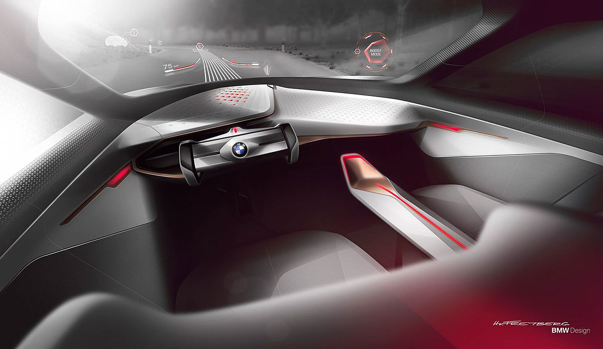 bmw，concept，automobile，industrial design，Interior，