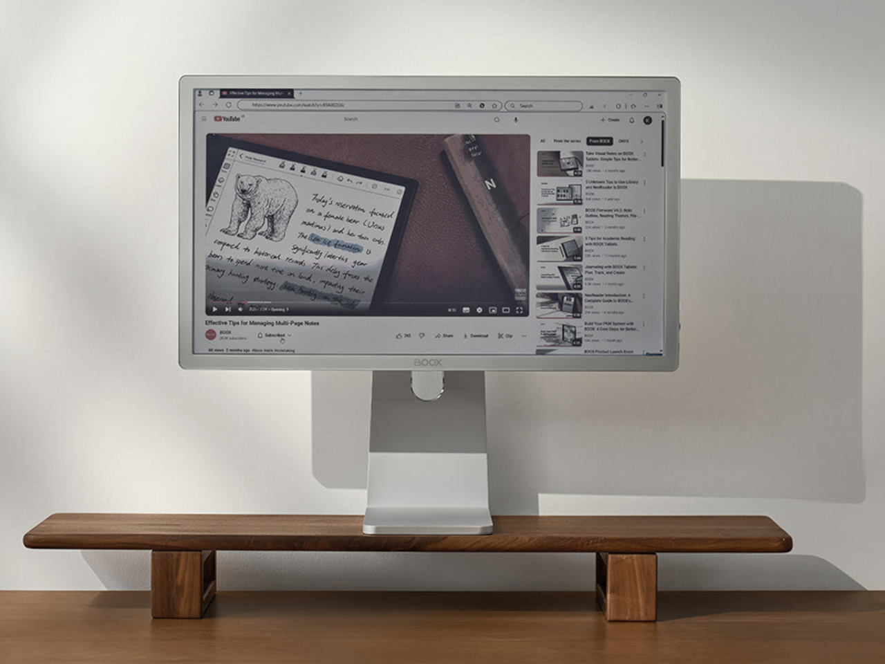 BOOX Mira Pro Color，Digital，electronic product，monitor，