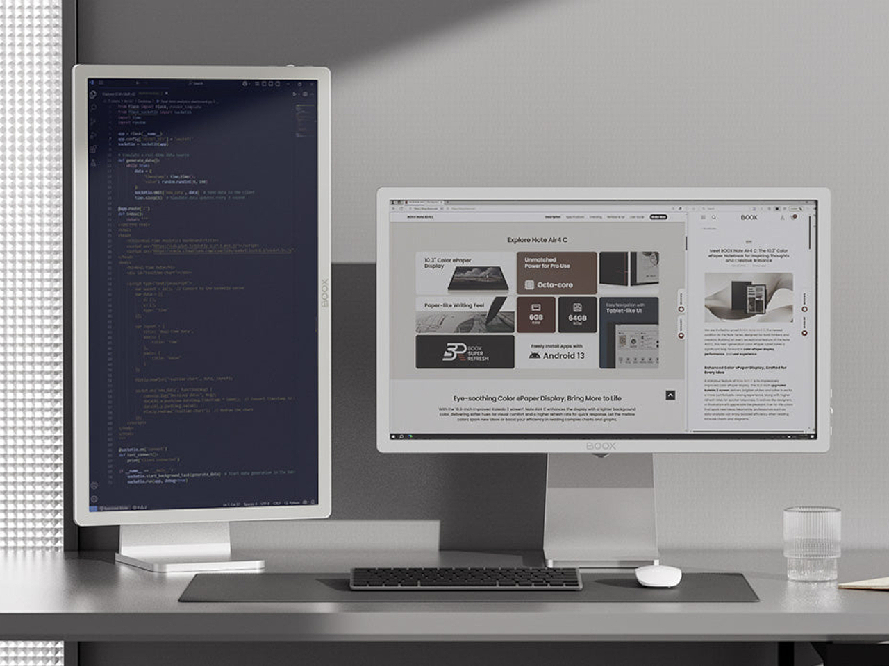BOOX Mira Pro Color，Digital，electronic product，monitor，
