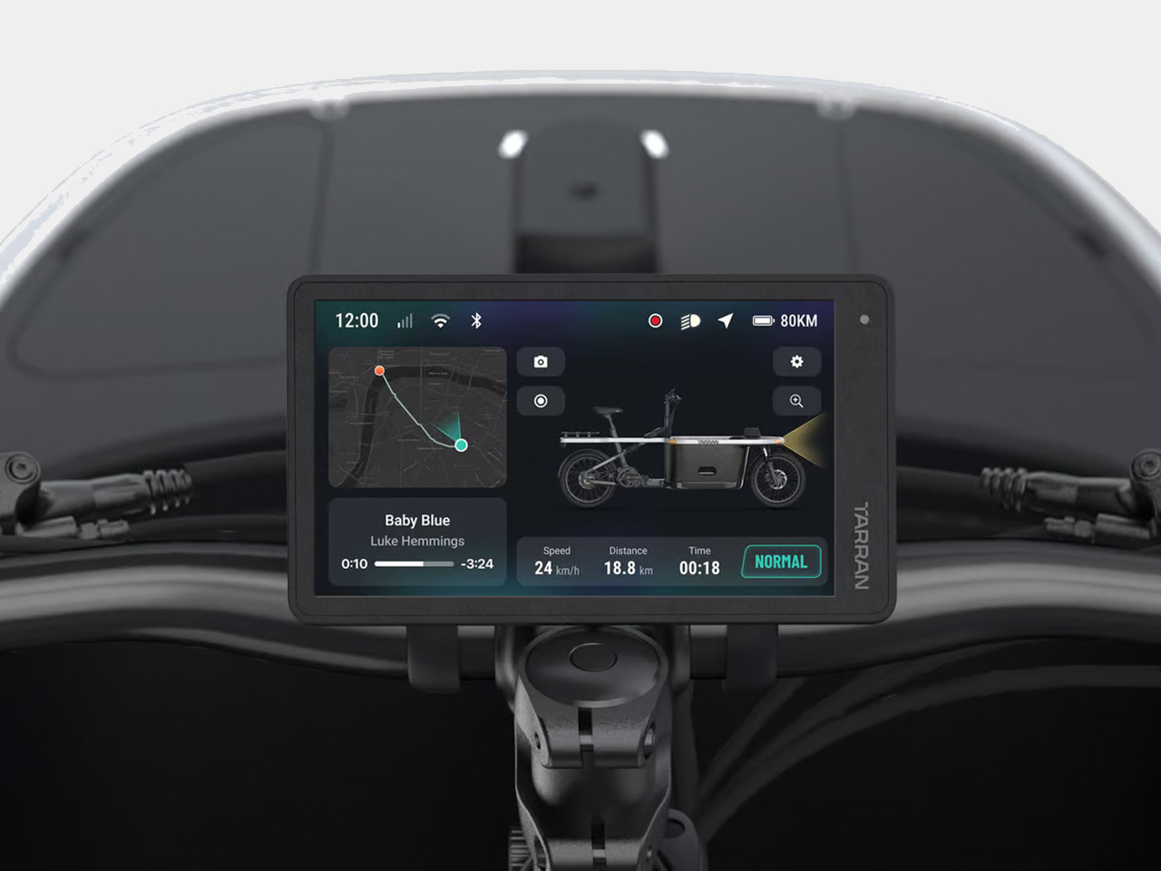 TARRAN T1 Pro，Electric freight bicycle，vehicle，industrial design，