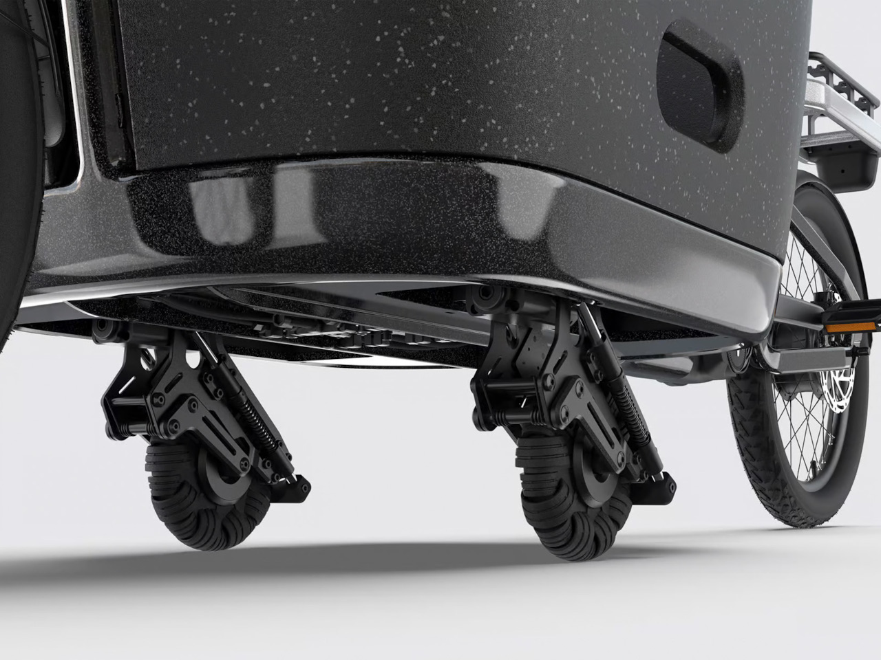 TARRAN T1 Pro，Electric freight bicycle，vehicle，industrial design，