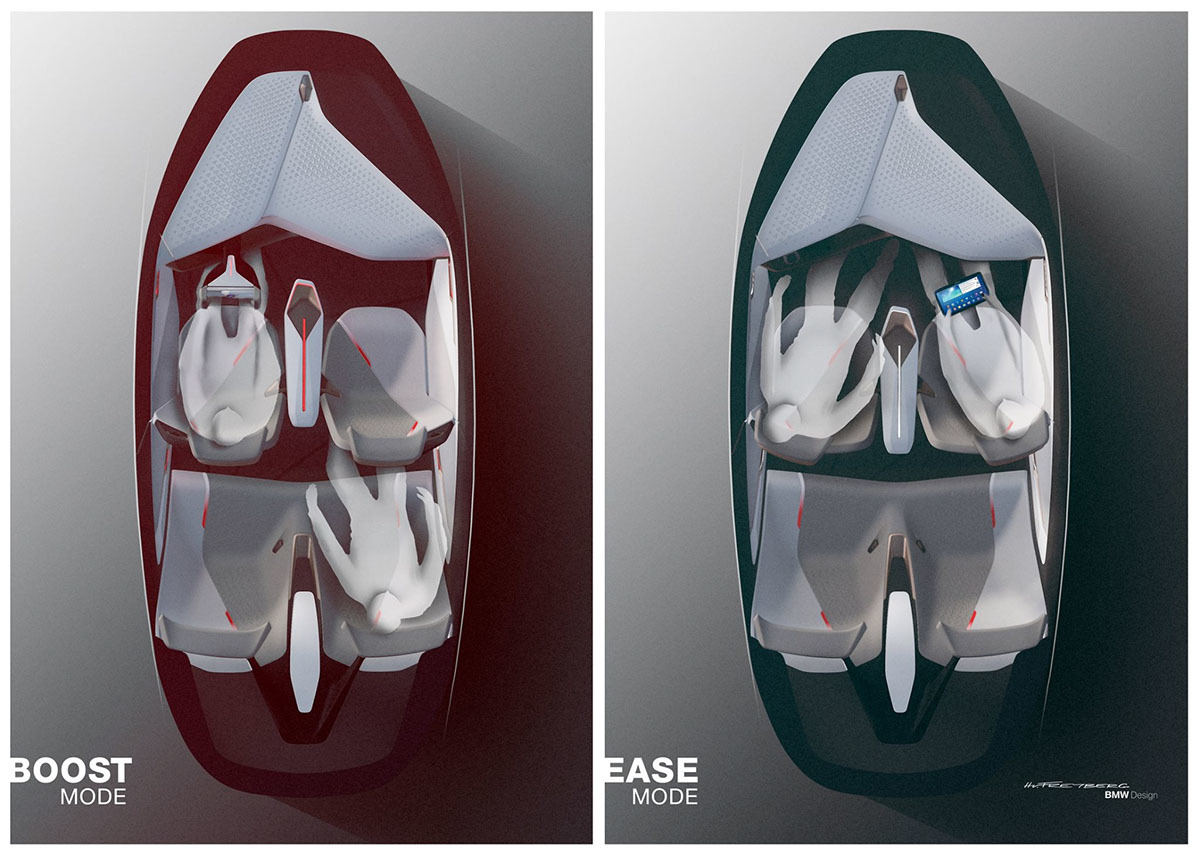 bmw，concept，automobile，industrial design，Interior，