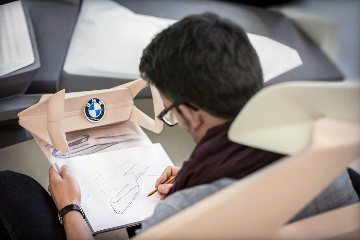 bmw，concept，automobile，industrial design，Interior，