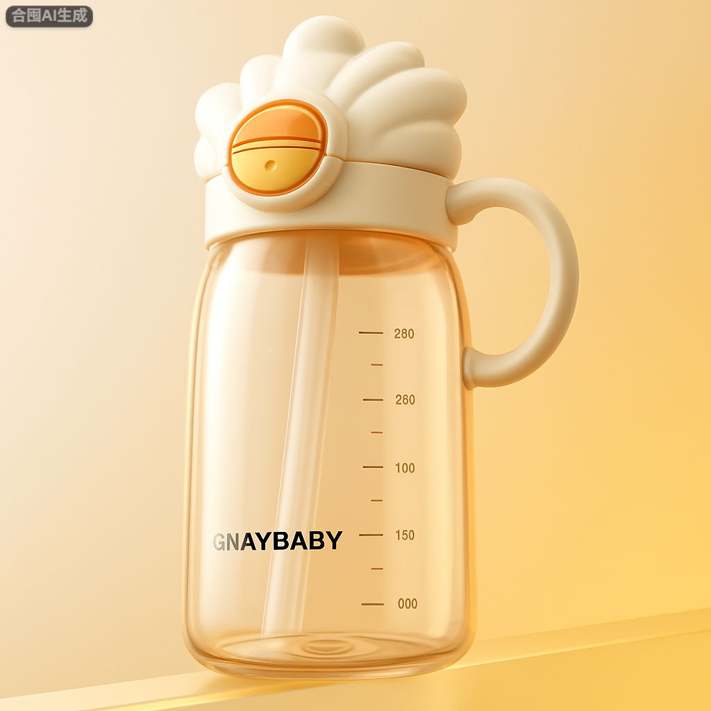 Water cup，Cup cover，Stainless steel cup，Titanium cup，Cute style，Bionics Design ，