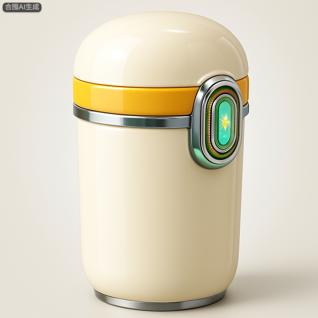 Water cup，Cup cover，Stainless steel cup，Titanium cup，Cute style，Bionics Design ，