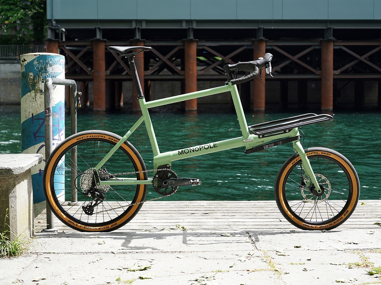 MONoPOLE No O1，Cargo bicycle，vehicle，Bicycle，