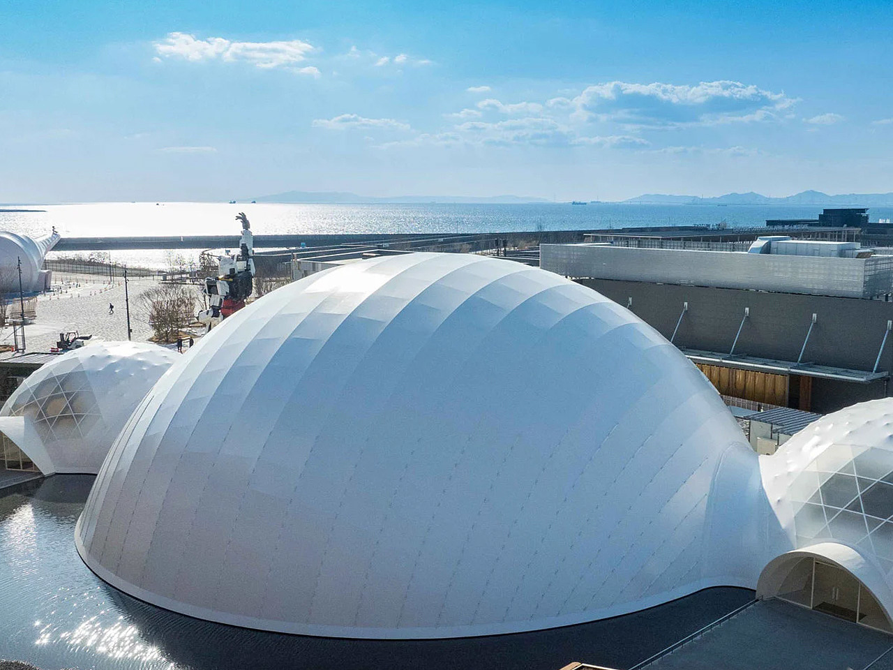 Blue Ocean Dome，exhibition hall，Architecture，environmental design，