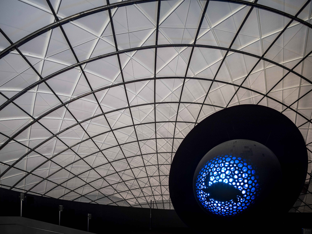 Blue Ocean Dome，exhibition hall，Architecture，environmental design，