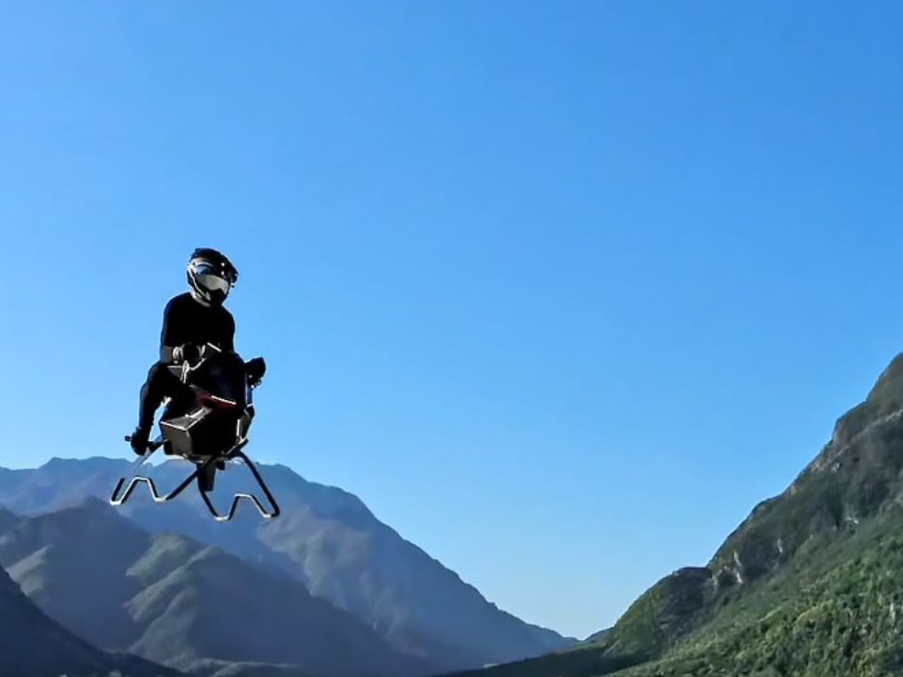 single-person jet-powered aircraft，vehicle，Volonaut Airbike，industrial design，