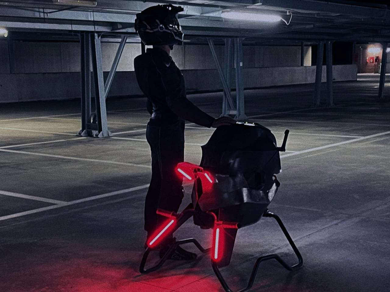 single-person jet-powered aircraft，vehicle，Volonaut Airbike，industrial design，