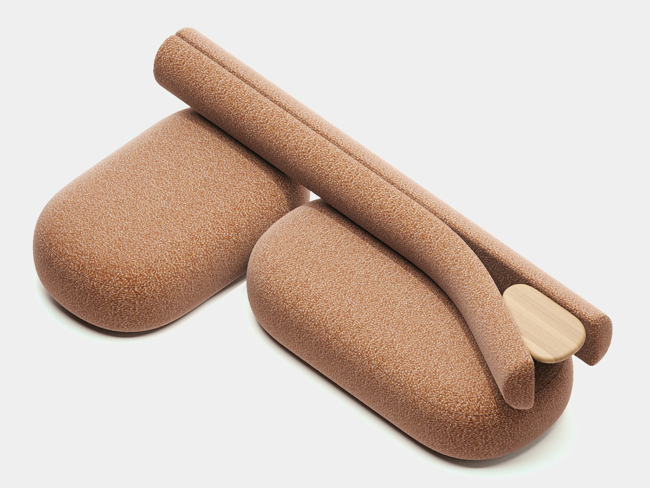 Stuck collection，sofa，conceptual design，Home Ken，