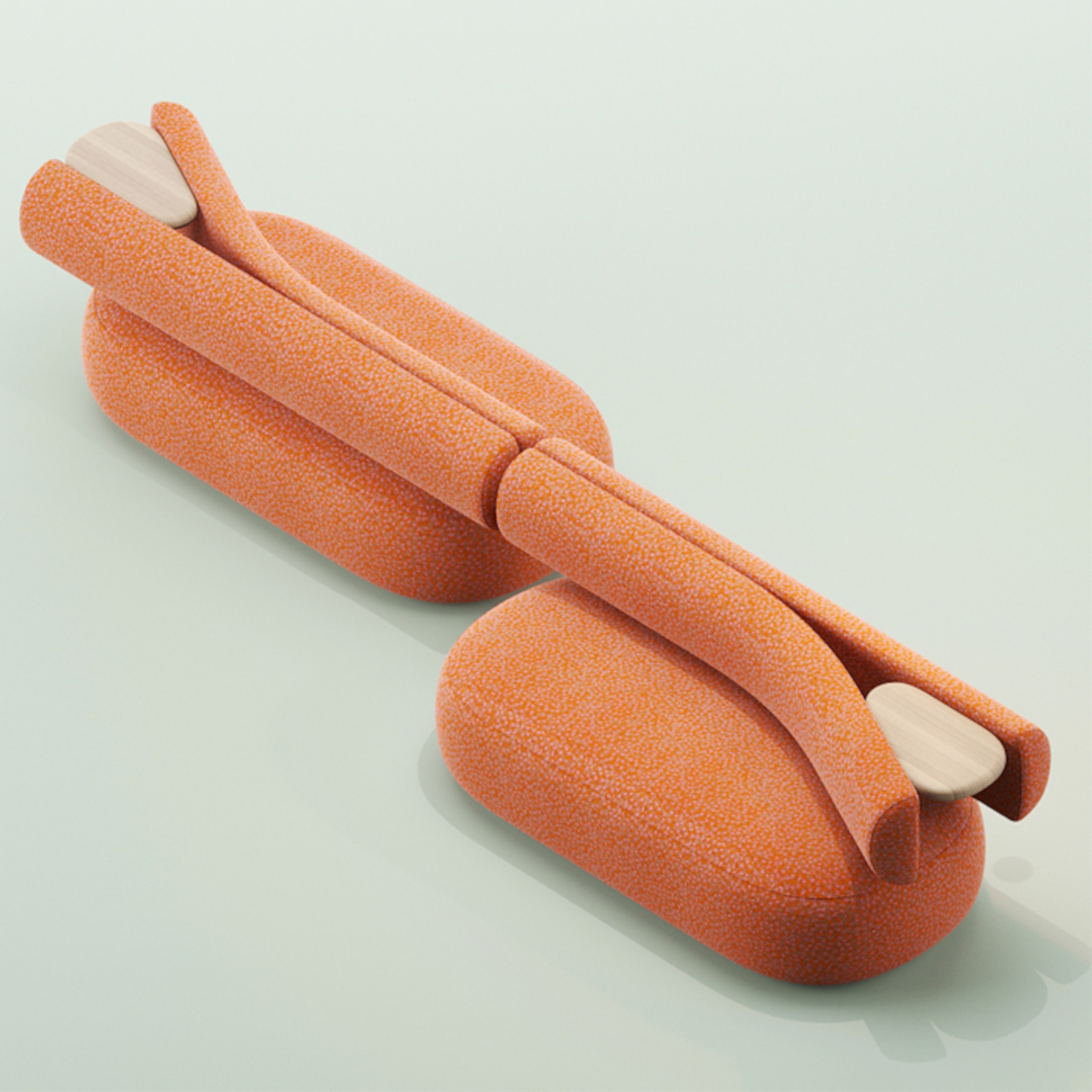 Stuck collection，sofa，conceptual design，Home Ken，