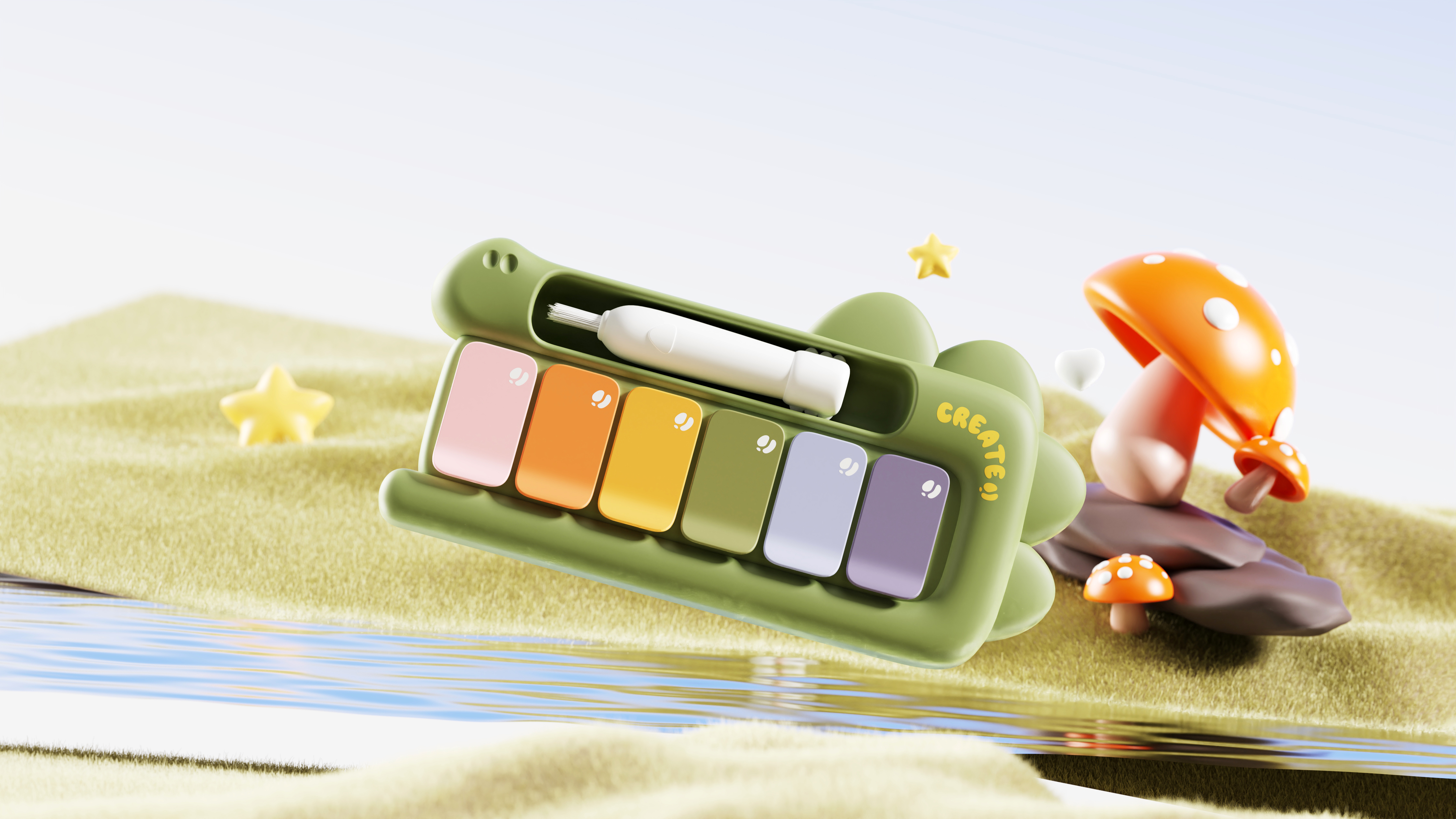 Children's drawing board，