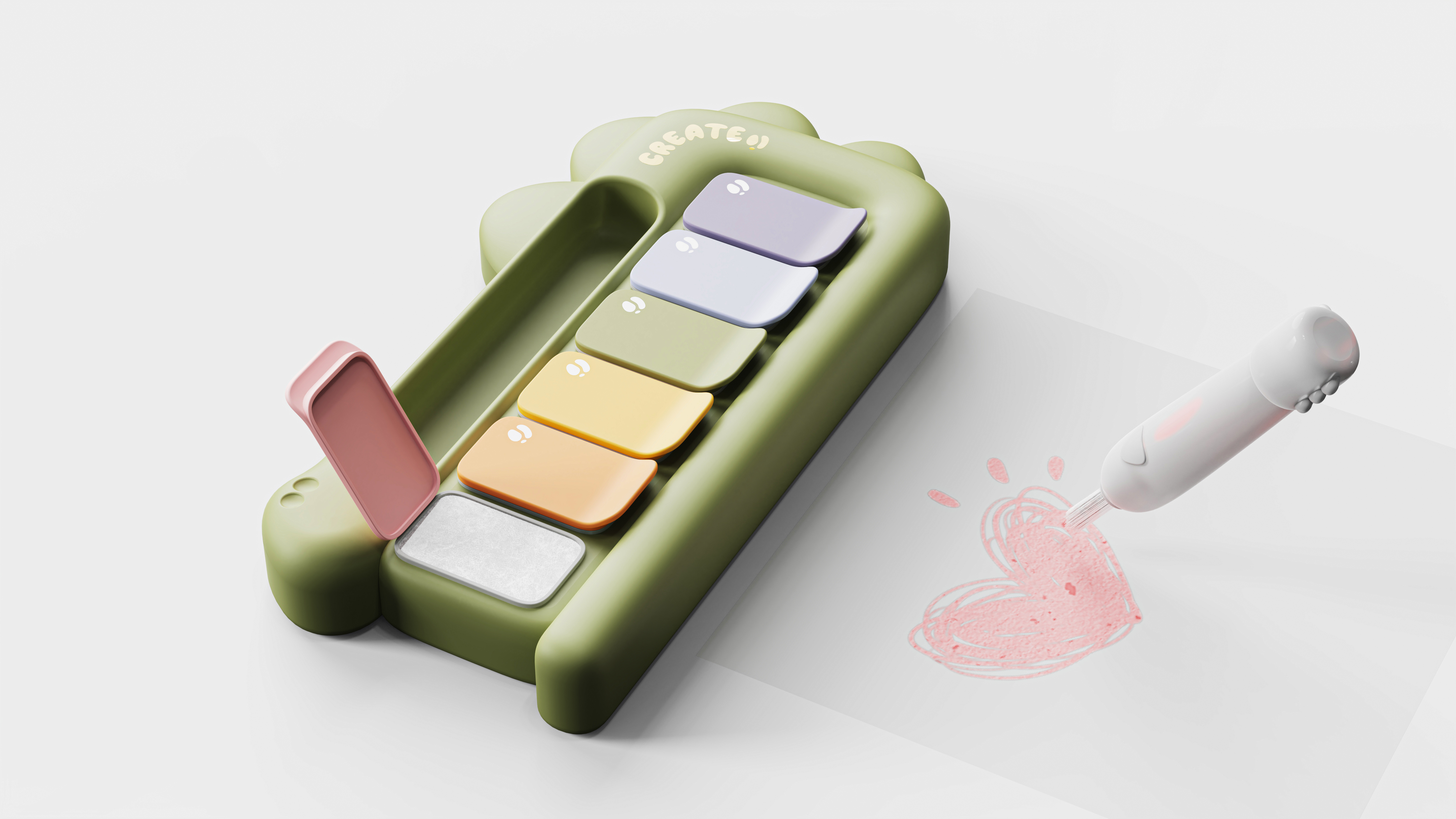 Children's drawing board，