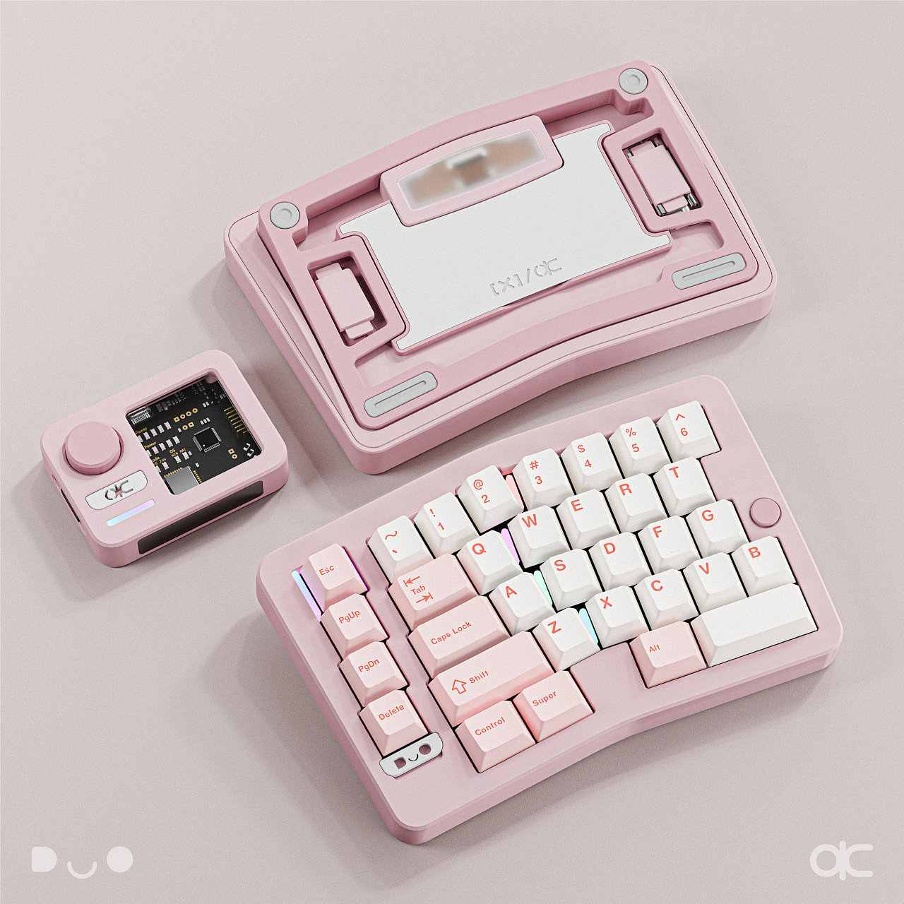 QK Alice Duo，keyboard，Digital，Electronic accessories，