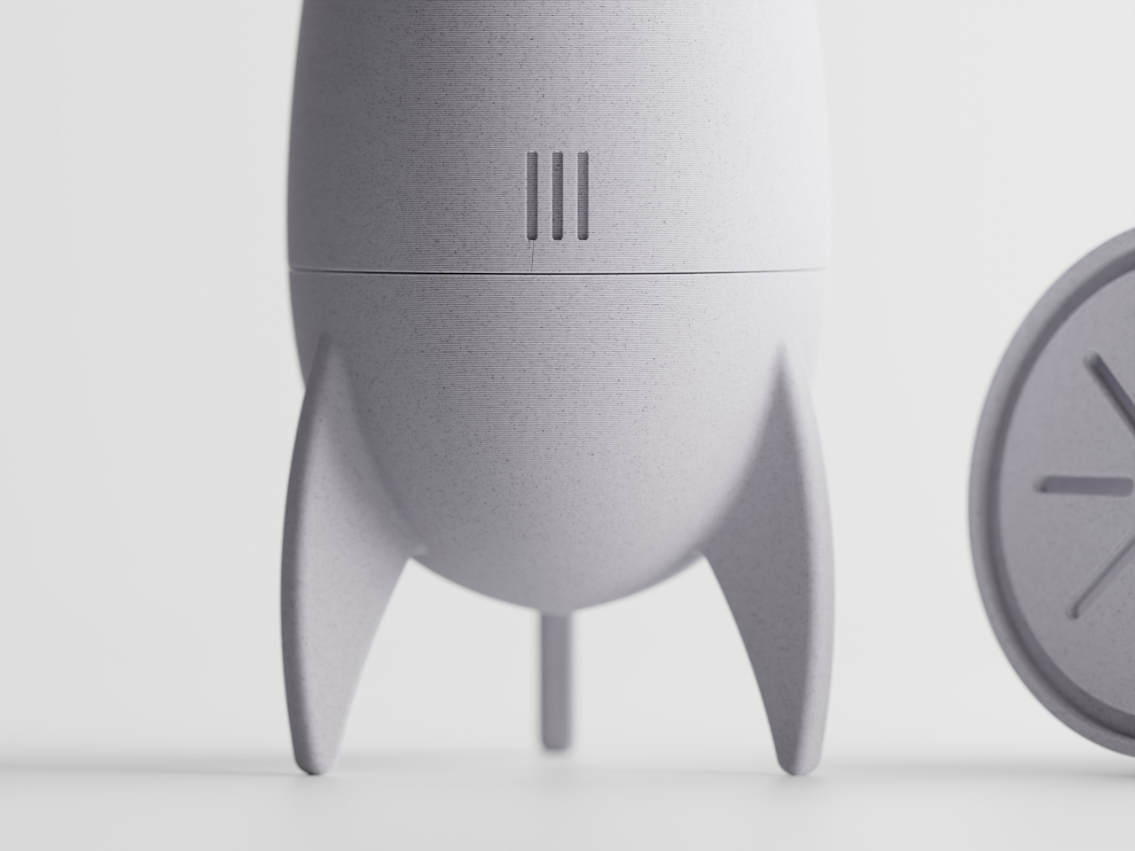 Flowerpot，Housewear & Furnishings，RocketPot，3D printing，