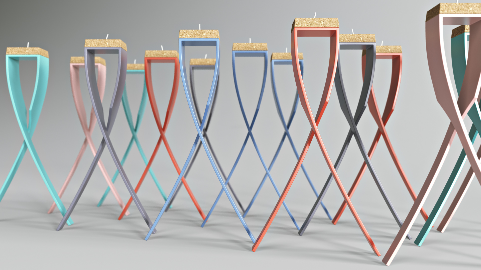 Candlestick，dancer，