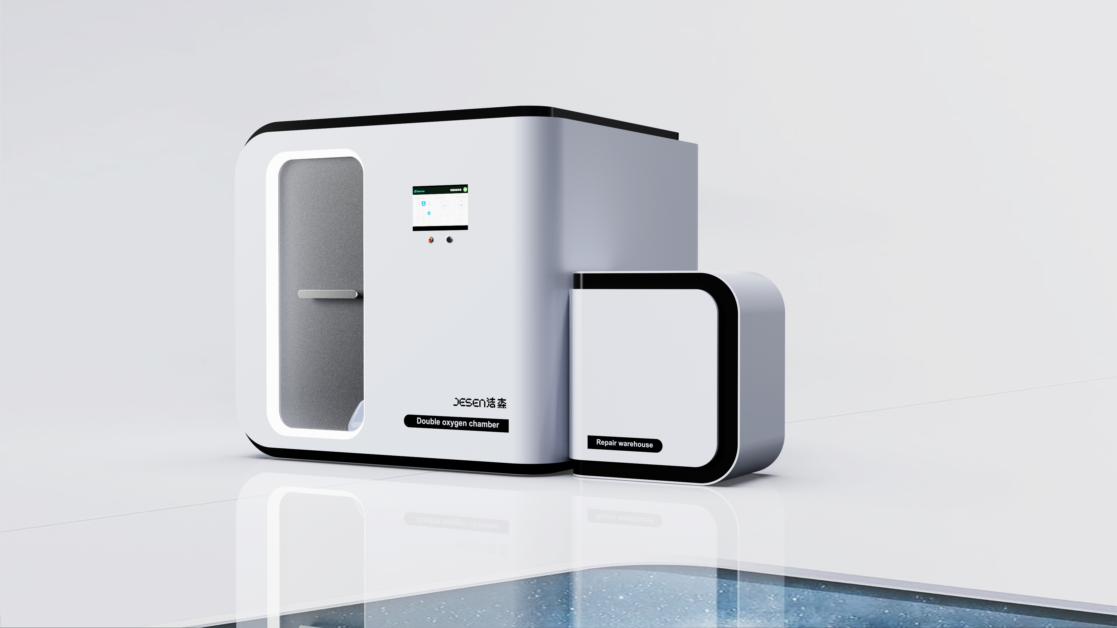 hyperbaric oxygen chamber，Hyperbaric Oxygen Chamber Design，Medical Health Equipment，industrial design，Structural design，