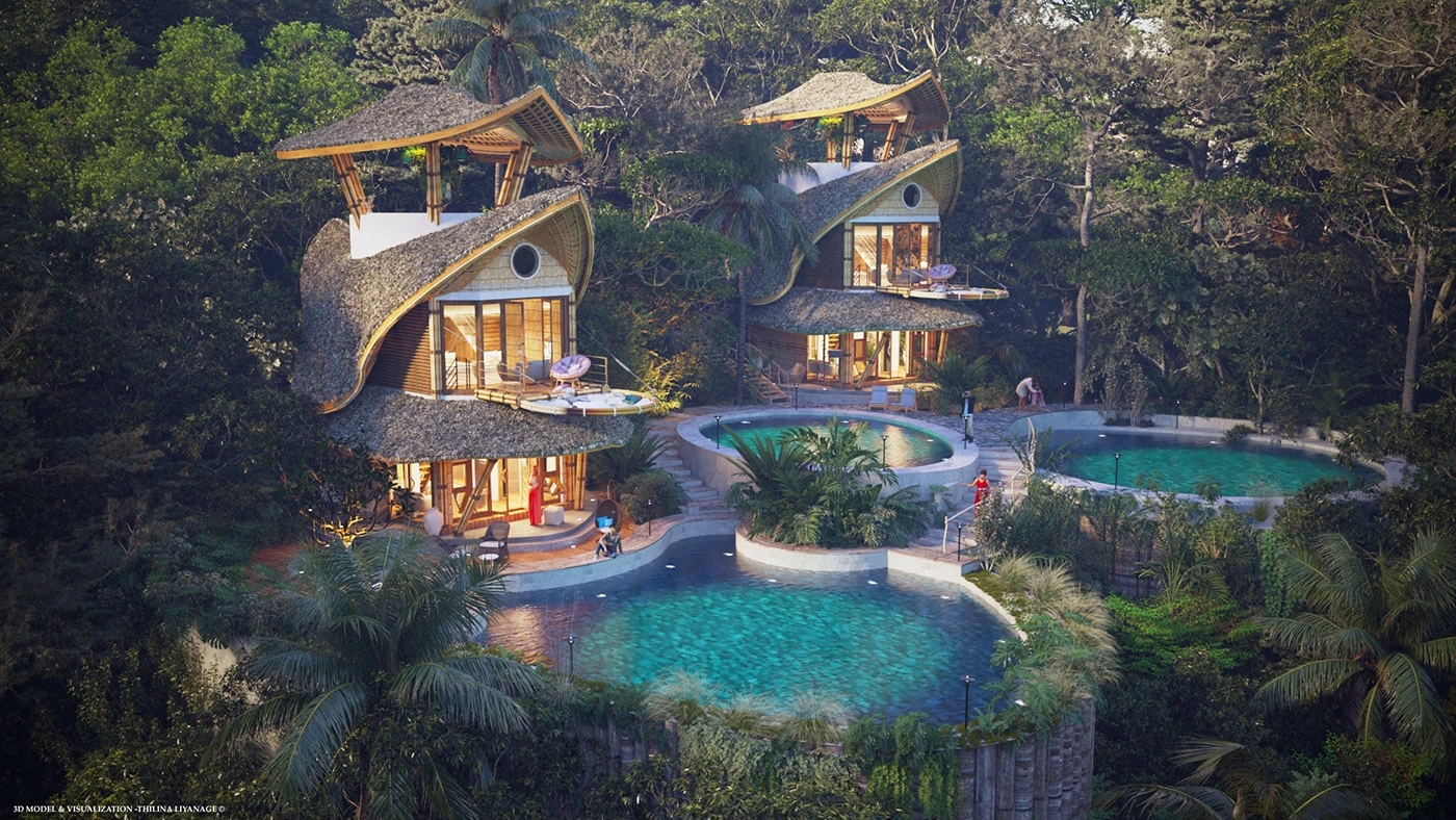 Resort，Natural landscape，relax，Emerald Canopy，