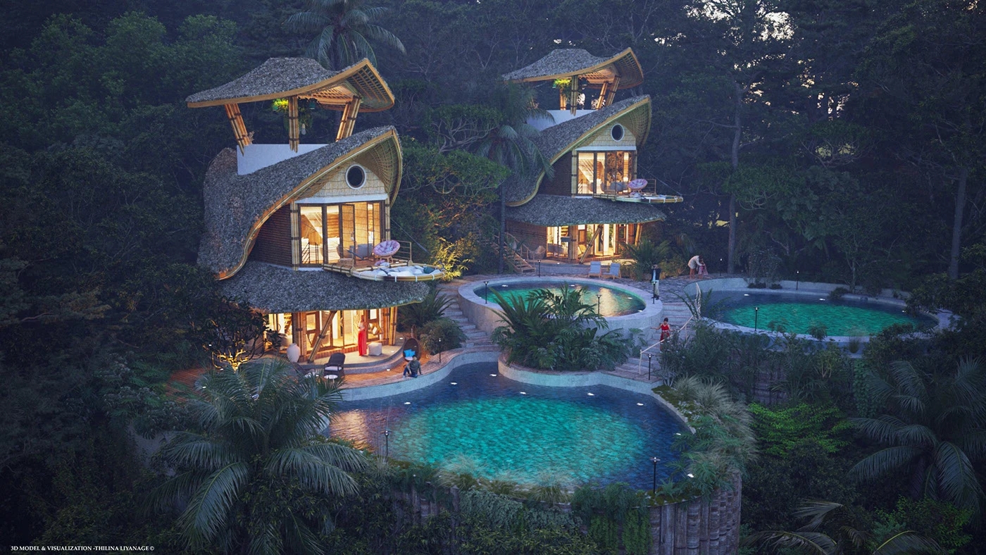 Resort，Natural landscape，relax，Emerald Canopy，