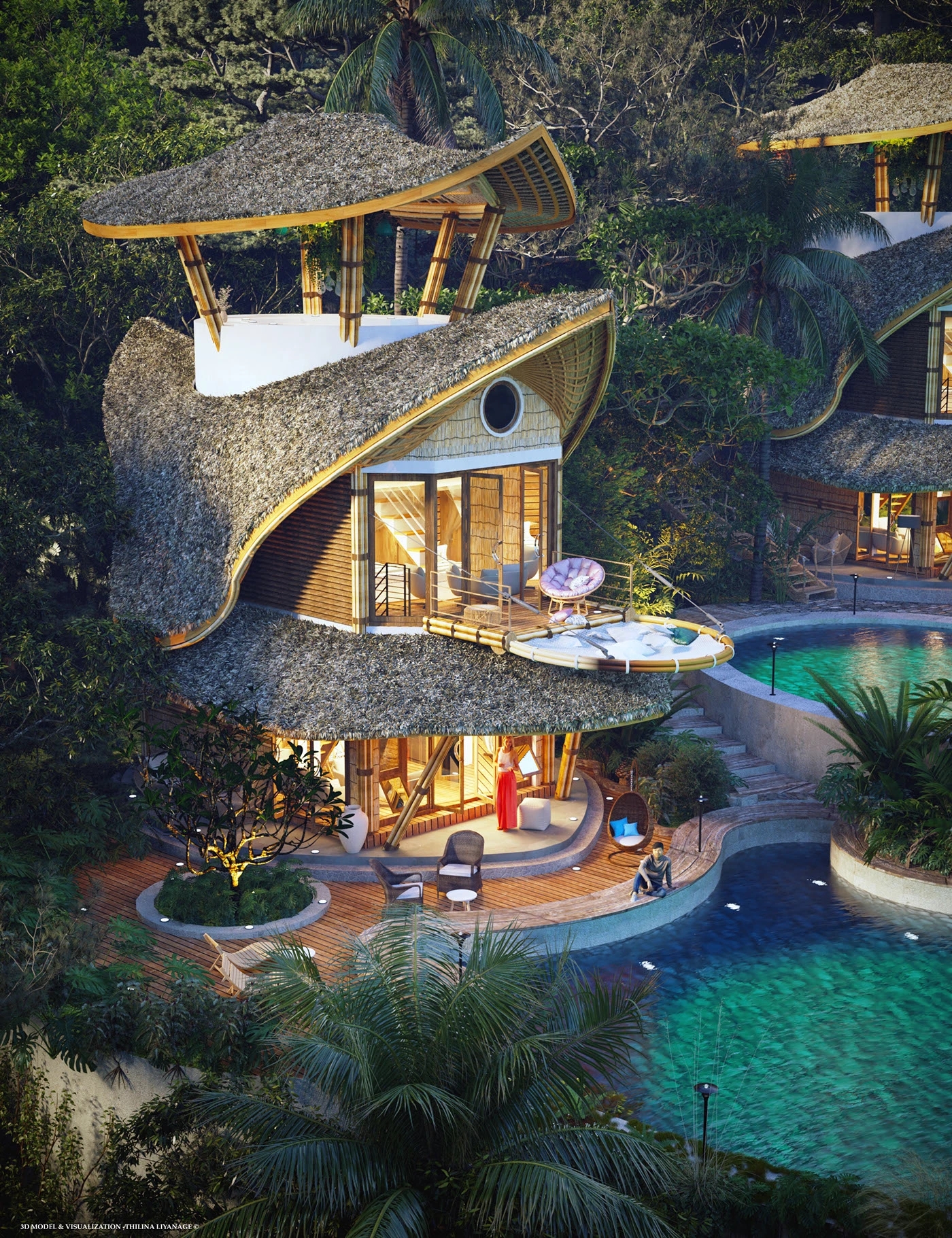 Resort，Natural landscape，relax，Emerald Canopy，