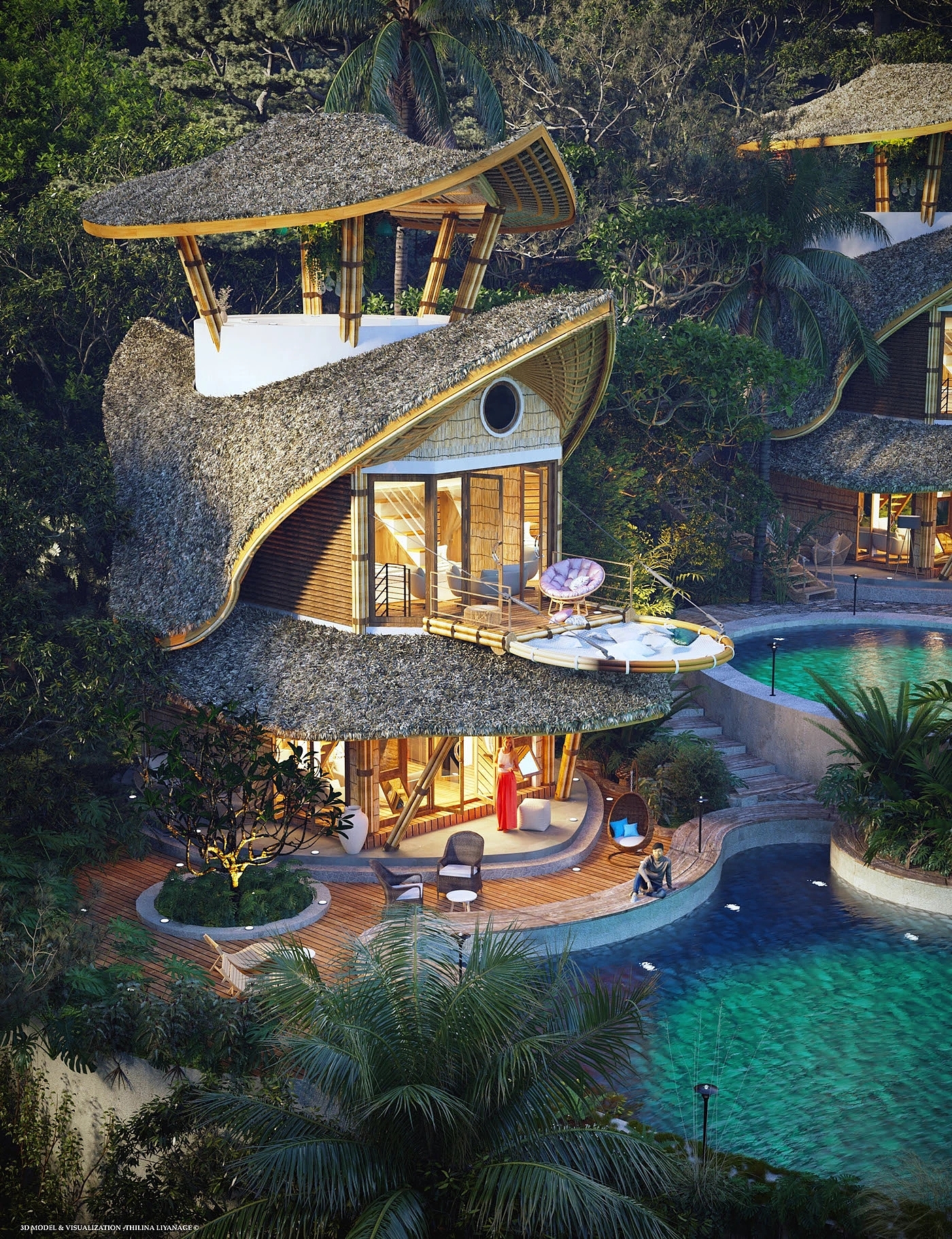 Resort，Natural landscape，relax，Emerald Canopy，