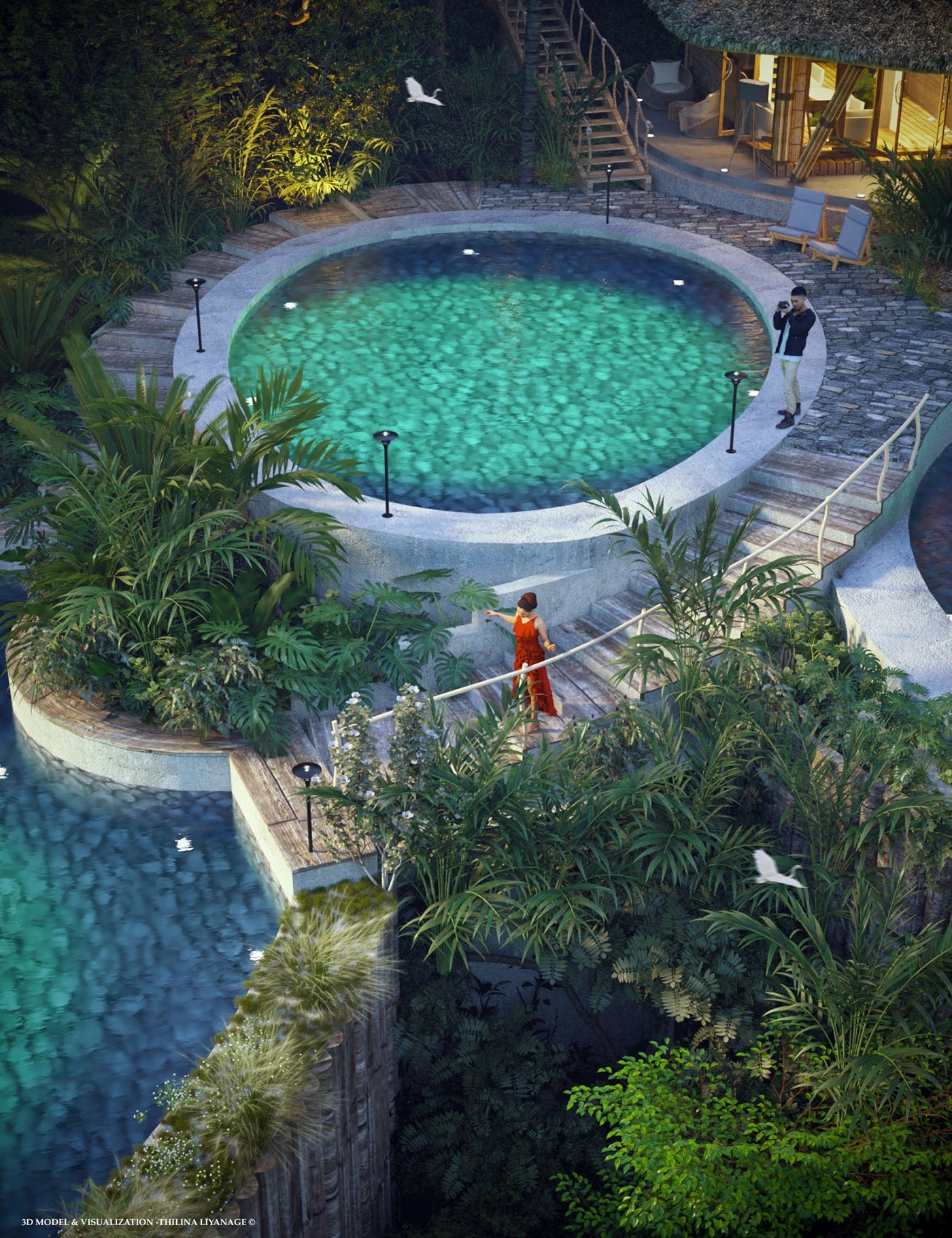 Resort，Natural landscape，relax，Emerald Canopy，