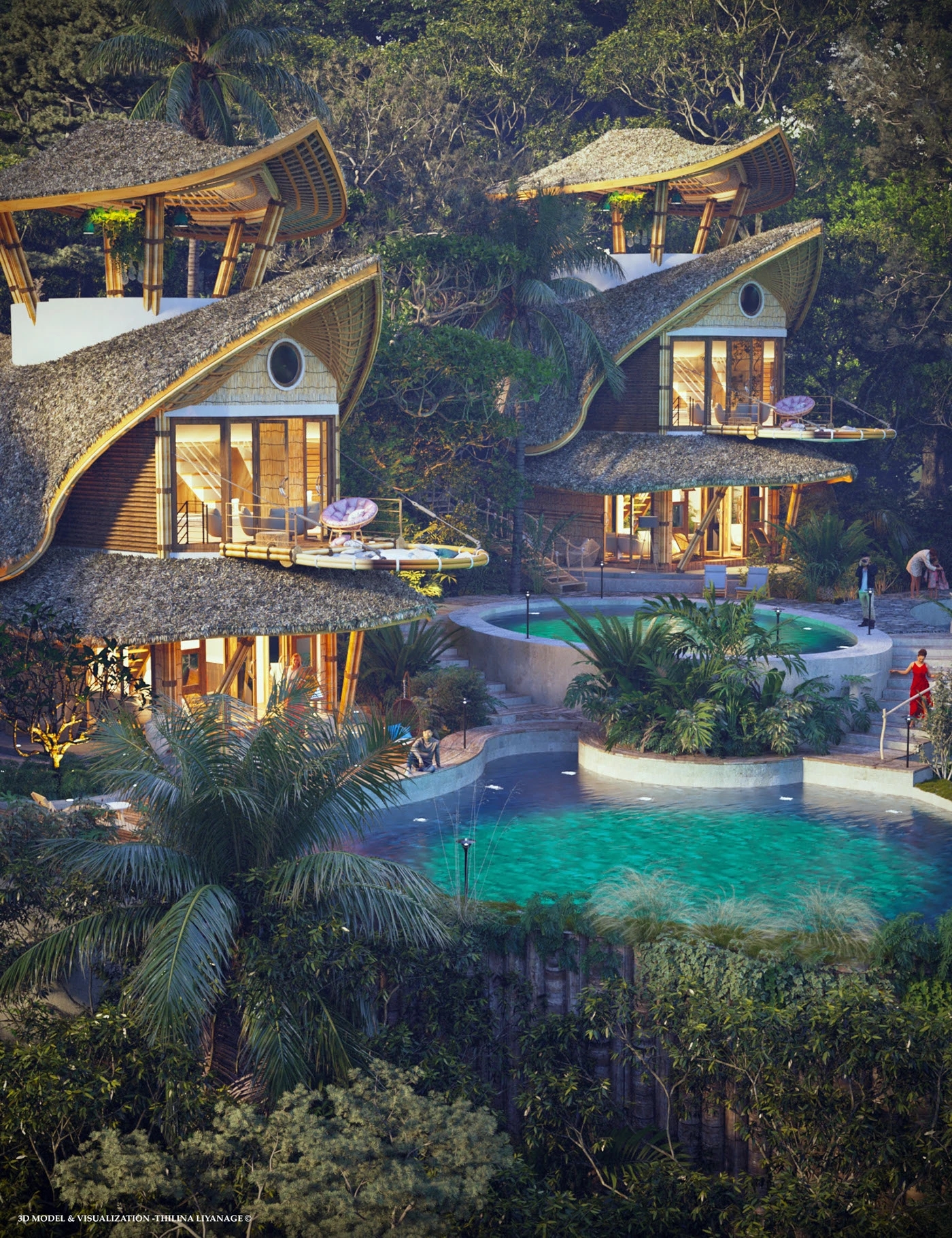 Resort，Natural landscape，relax，Emerald Canopy，