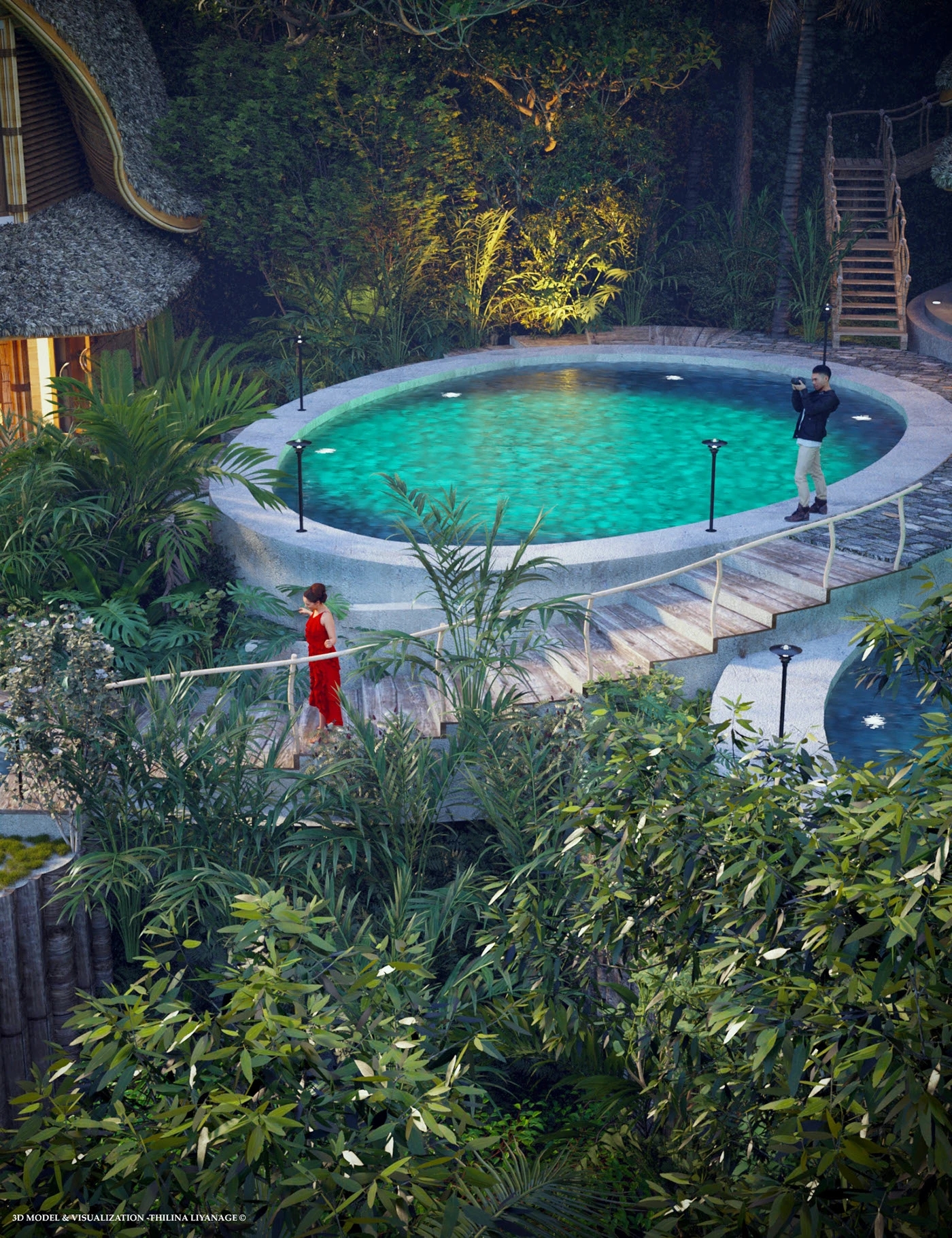 Resort，Natural landscape，relax，Emerald Canopy，