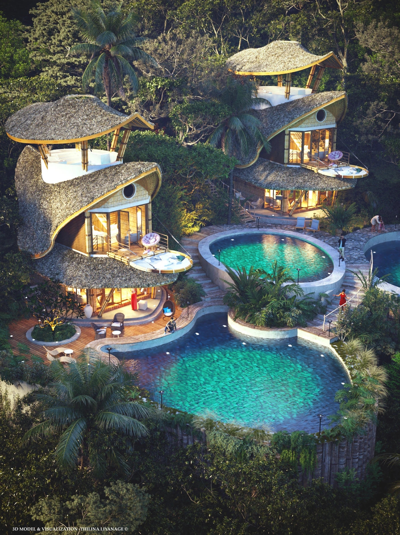 Resort，Natural landscape，relax，Emerald Canopy，