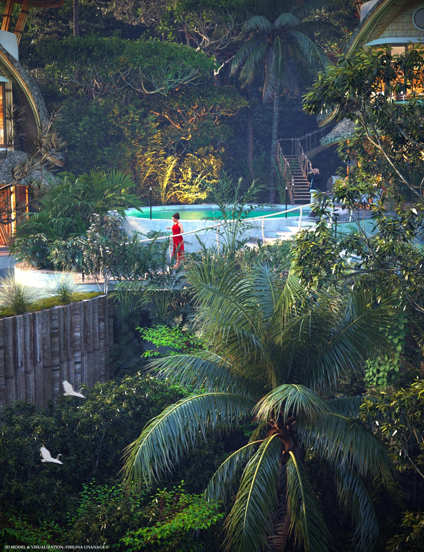 Resort，Natural landscape，relax，Emerald Canopy，