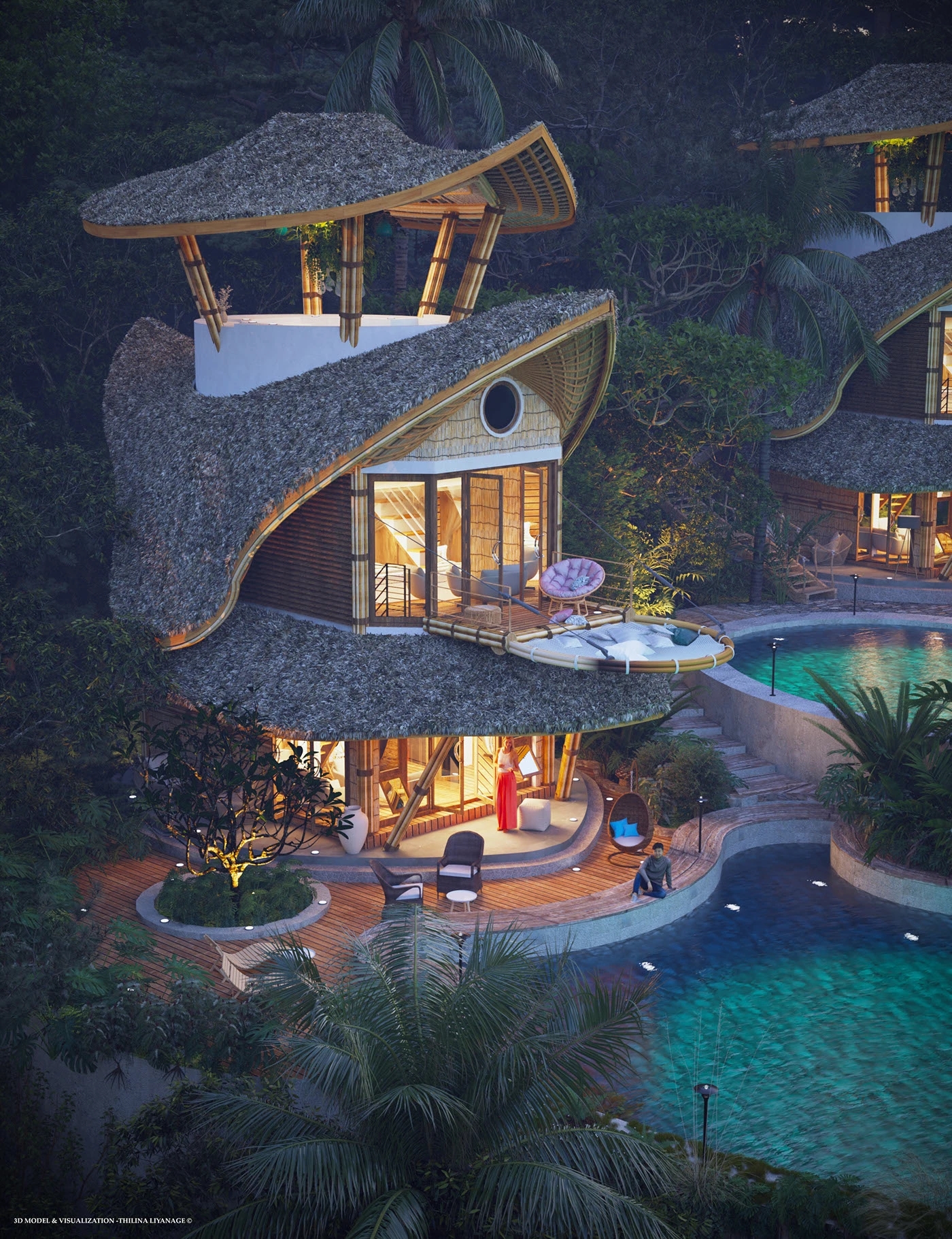 Resort，Natural landscape，relax，Emerald Canopy，