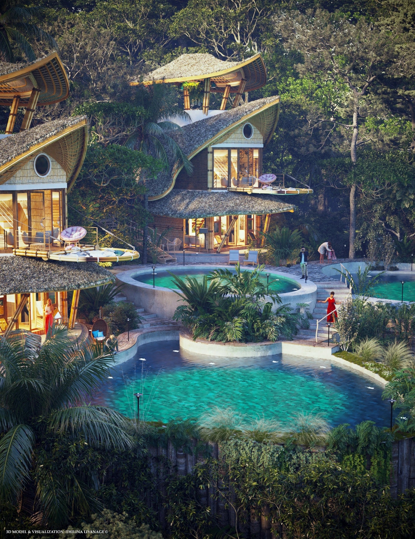 Resort，Natural landscape，relax，Emerald Canopy，