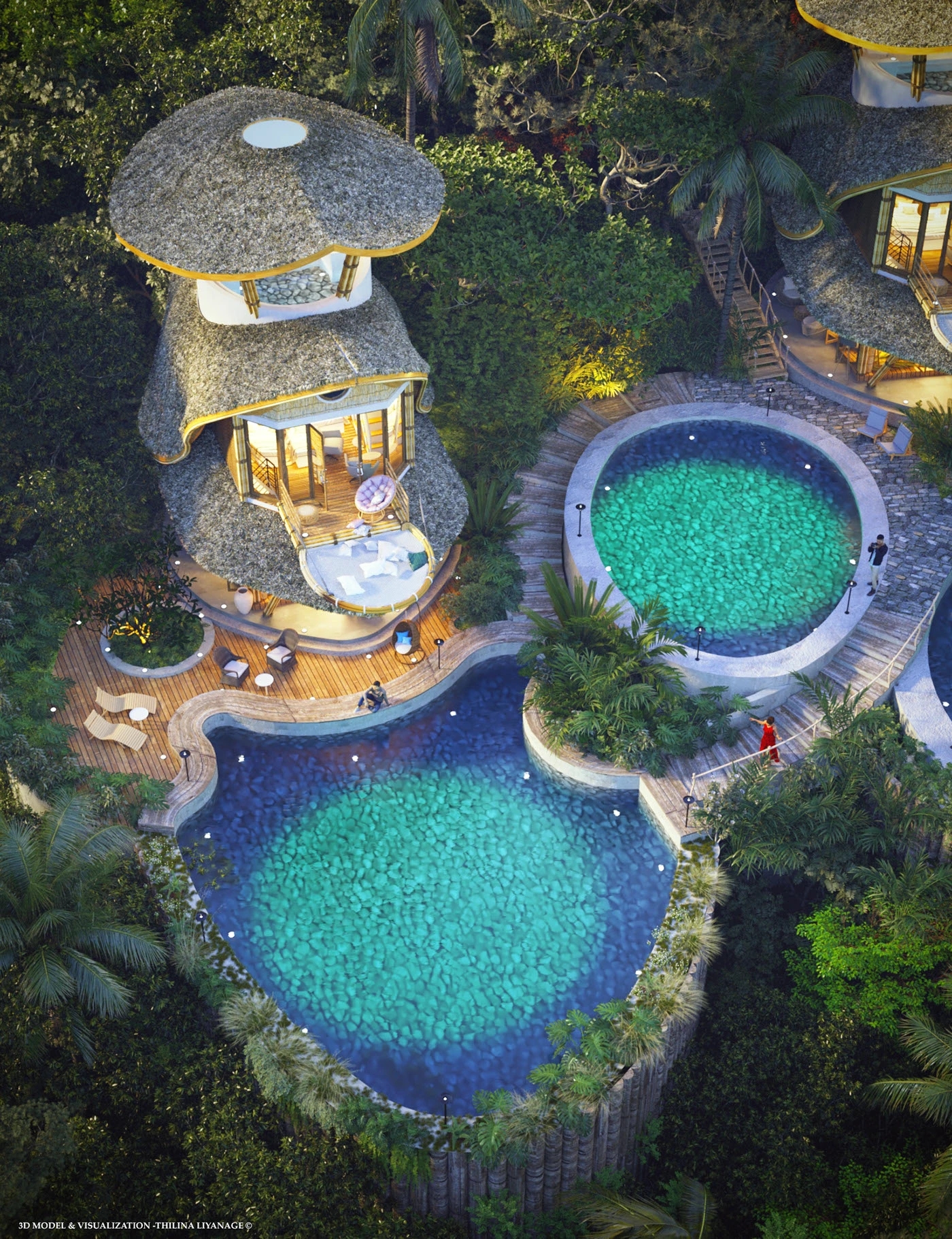 Resort，Natural landscape，relax，Emerald Canopy，