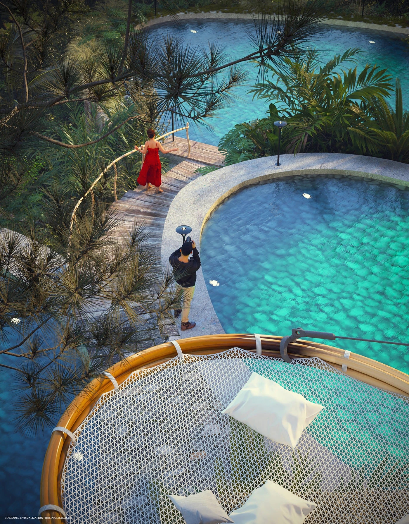 Resort，Natural landscape，relax，Emerald Canopy，