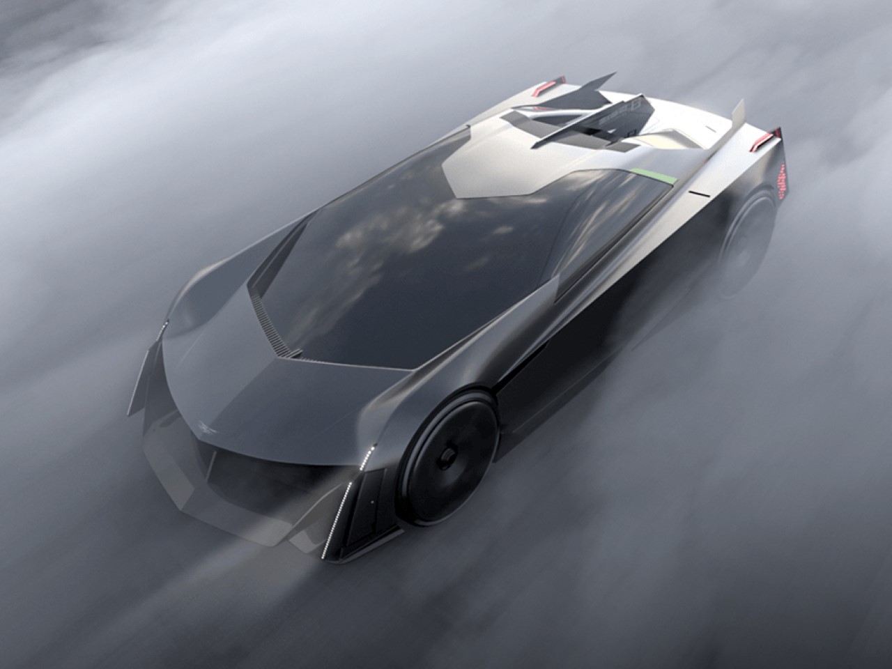 Cadillac，Fuertiq，Concept Car，vehicle，