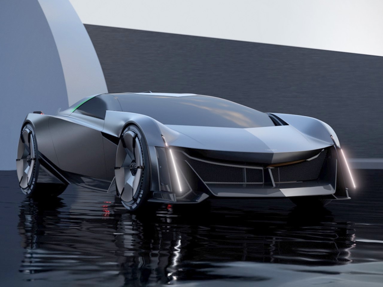 Cadillac，Fuertiq，Concept Car，vehicle，