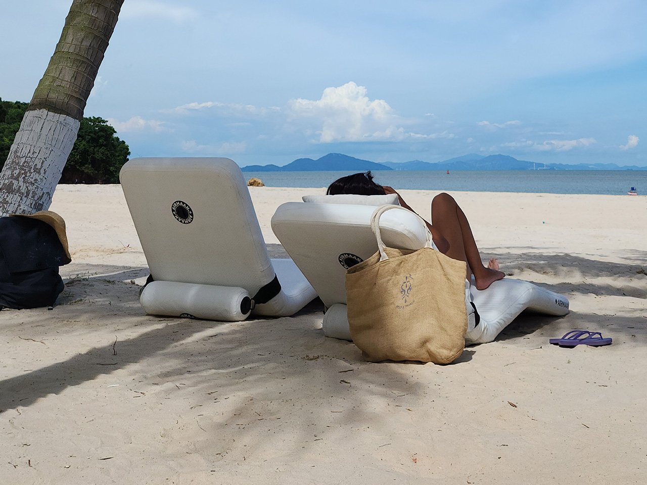 Z LOUNGER，Inflatable recliner，Outdoor equipment，Outdoor furniture，